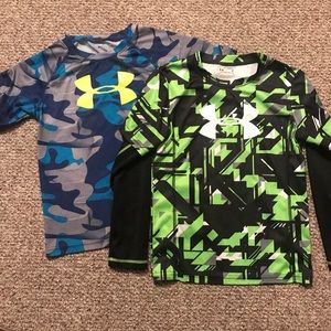Under Armour Bundle Boys Top Long & short sleeve